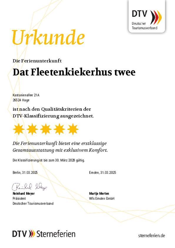 Hage Dat Fleetenkiekerhus 2 מראה חיצוני תמונה